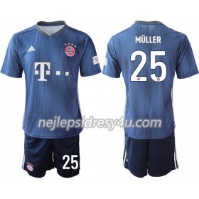 Fotbalový Dres FC Bayern Mnichov MULLER 25 Dětské Alternativní 2018/19